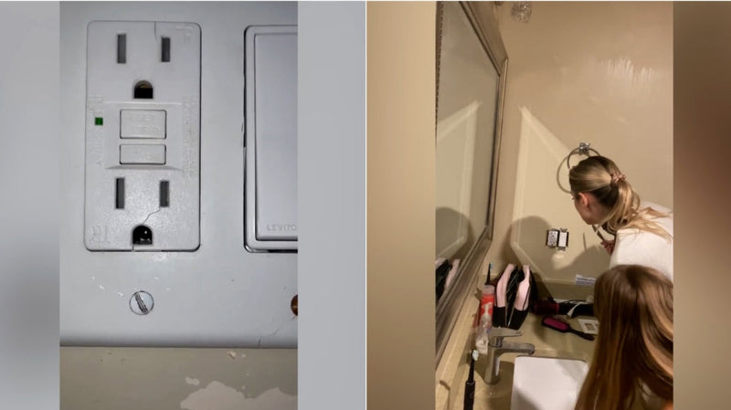 Checking a rental room for hidden cameras